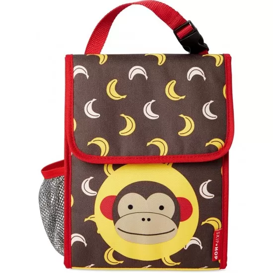 Saculet pentru pranz Zoo Skip Hop - Maimutica Saculet pentru pranz Zoo Skip Hop - Maimutica