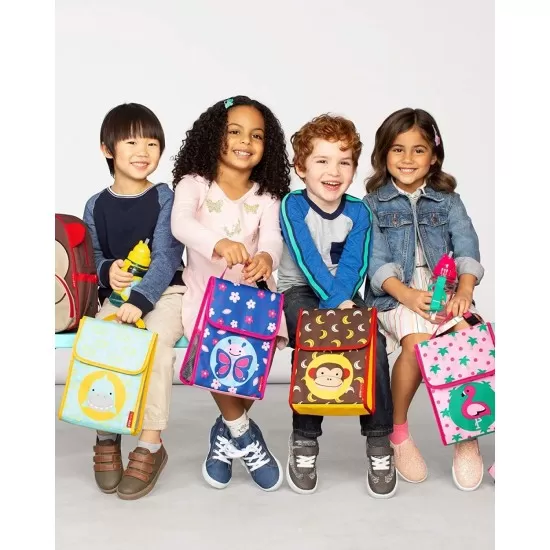 Saculet pentru pranz Zoo Skip Hop - Maimutica Saculet pentru pranz Zoo Skip Hop - Maimutica