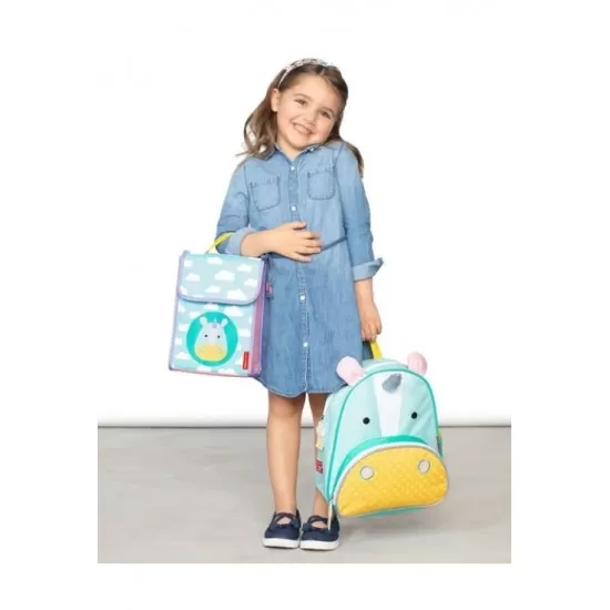 Saculet pentru pranz Zoo Skip Hop - Unicorn Saculet pentru pranz Zoo Skip Hop - Unicorn