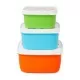 Set 3 cutii pentru pranz Zoo Skip Hop - Catel Set 3 cutii pentru pranz Zoo Skip Hop - Catel