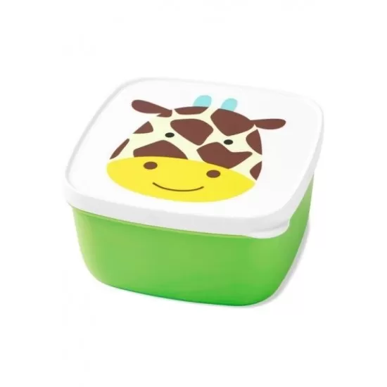 Set 3 cutii pentru pranz Zoo Skip Hop - Girafa Set 3 cutii pentru pranz Zoo Skip Hop - Girafa
