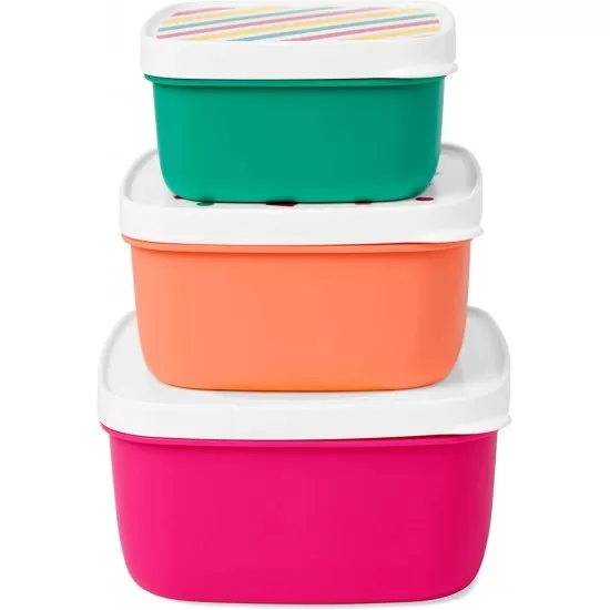 Set 3 cutii pentru pranz Zoo Skip Hop - Lama Set 3 cutii pentru pranz Zoo Skip Hop - Lama