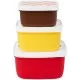 Set 3 cutii pentru pranz Zoo Skip Hop - Maimutica Set 3 cutii pentru pranz Zoo Skip Hop - Maimutica