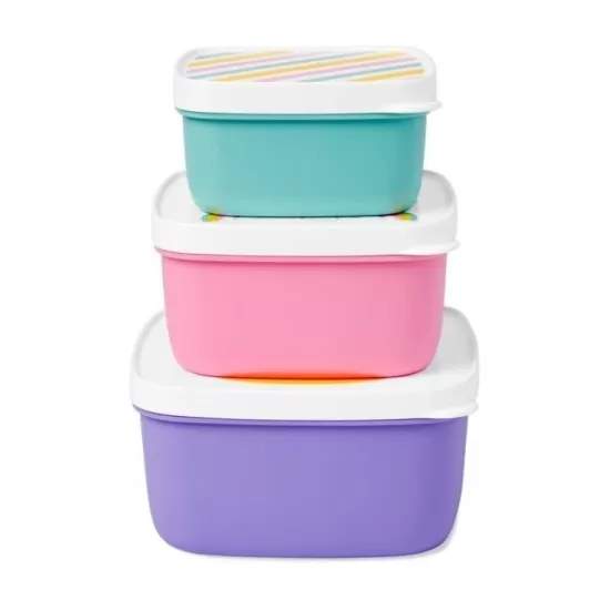 Set 3 cutii pentru pranz Zoo Skip Hop - Unicorn Set 3 cutii pentru pranz Zoo Skip Hop - Unicorn