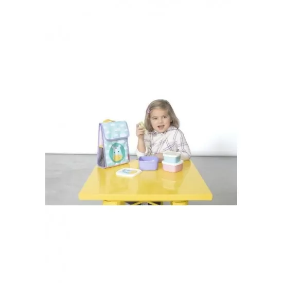 Set 3 cutii pentru pranz Zoo Skip Hop - Unicorn Set 3 cutii pentru pranz Zoo Skip Hop - Unicorn