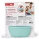 Set de calatorie pentru hranire Skip Hop - Soft turcoaz Set de calatorie pentru hranire Skip Hop - Soft turcoaz