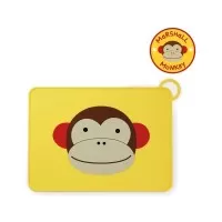 Suport Skip Hop Zoo Fold & Go din silicon Maimutica