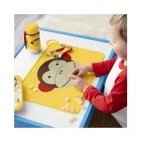 Suport Skip Hop Zoo Fold & Go din silicon Maimutica