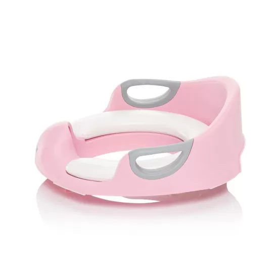 Reductor anatomic pentru toaleta, colac inclus Coach Blush Pink Zopa Reductor anatomic pentru toaleta, colac inclus Coach Blush Pink Zopa