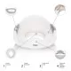 Reductor anatomic pentru toaleta, colac inclus Coach Dove Grey Zopa Reductor anatomic pentru toaleta, colac inclus Coach Dove Grey Zopa