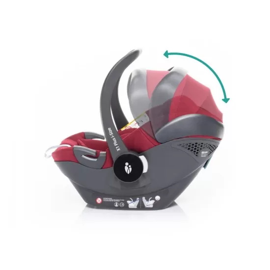 Scoica auto i-size Zopa X1 Plus Bordo Red nastere - 80 cm Scoica auto i-size Zopa X1 Plus Bordo Red nastere - 80 cm