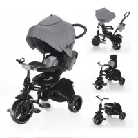 Tricicleta 6 moduri de utilizare Zopa Citi Trike Foggy Grey 