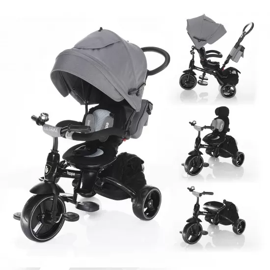 Tricicleta 6 moduri de utilizare Zopa Citi Trike Foggy Grey Tricicleta 6 moduri de utilizare Zopa Citi Trike Foggy Grey