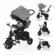Tricicleta 6 moduri de utilizare Zopa Citi Trike Foggy Grey Tricicleta 6 moduri de utilizare Zopa Citi Trike Foggy Grey