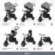 Tricicleta 6 moduri de utilizare Zopa Citi Trike Foggy Grey Tricicleta 6 moduri de utilizare Zopa Citi Trike Foggy Grey