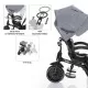 Tricicleta 6 moduri de utilizare Zopa Citi Trike Foggy Grey Tricicleta 6 moduri de utilizare Zopa Citi Trike Foggy Grey