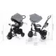 Tricicleta 6 moduri de utilizare Zopa Citi Trike Foggy Grey Tricicleta 6 moduri de utilizare Zopa Citi Trike Foggy Grey