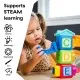 Blocuri magnetice de activitati Bridge & Learn Baby Einstein 15 piese Blocuri magnetice de activitati Bridge & Learn Baby Einstein 15 piese