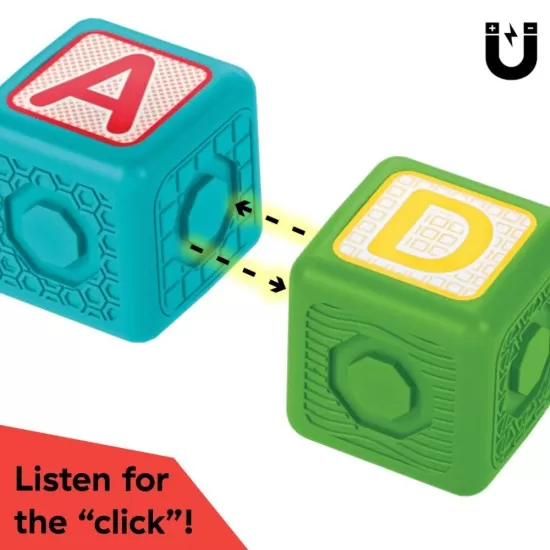Blocuri magnetice de activitati Bridge & Learn Baby Einstein 15 piese Blocuri magnetice de activitati Bridge & Learn Baby Einstein 15 piese