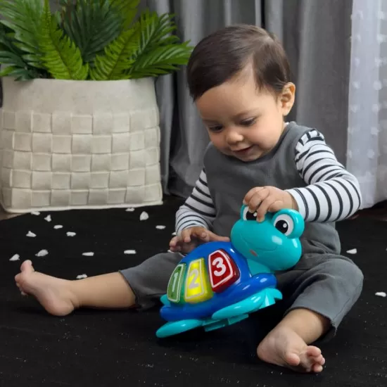 Centru de activitati cu jucarie electronica Curiosity Cove Baby Einstein Centru de activitati cu jucarie electronica Curiosity Cove Baby Einstein
