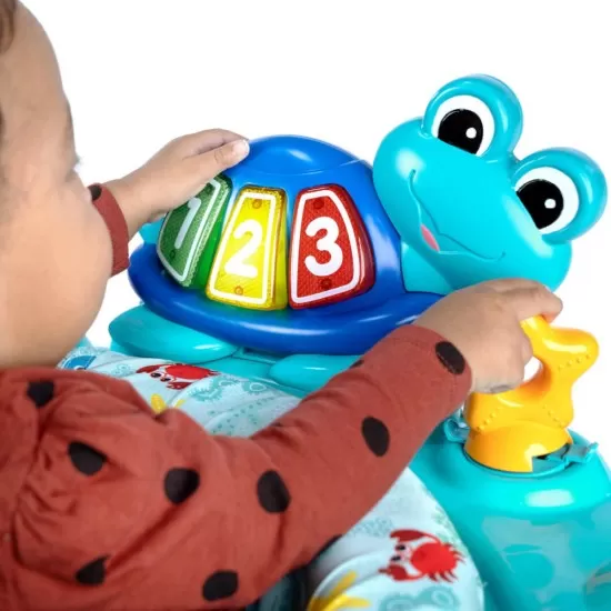 Centru de activitati cu jucarie electronica Curiosity Cove Baby Einstein Centru de activitati cu jucarie electronica Curiosity Cove Baby Einstein