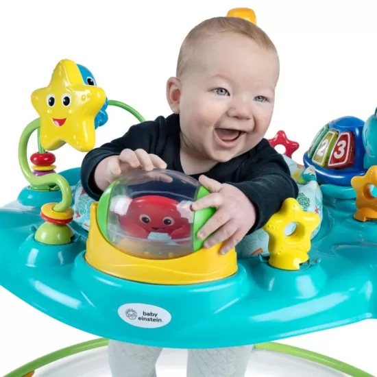 Centru de activitati cu jucarie electronica Curiosity Cove Baby Einstein Centru de activitati cu jucarie electronica Curiosity Cove Baby Einstein