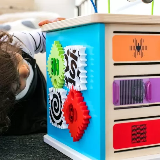 Centru de activitati Hape Innovation Station Baby Einstein Centru de activitati Hape Innovation Station Baby Einstein
