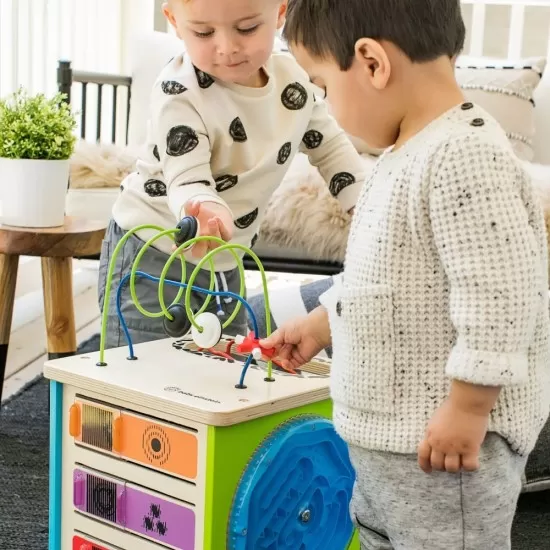 Centru de activitati Hape Innovation Station Baby Einstein Centru de activitati Hape Innovation Station Baby Einstein