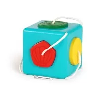 Jucarie bebelusi Baby Einstein - Cubul vesel Match and Grasp