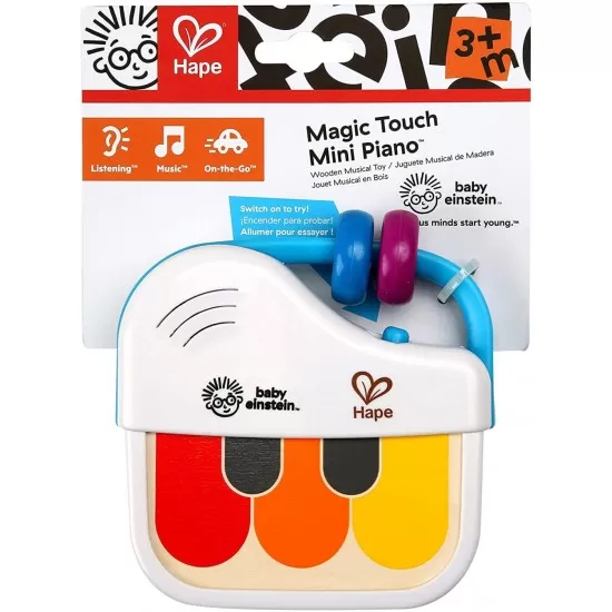 Jucarie mini pian din lemn Hape Magic Baby Einstein