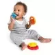 Jucarie multisenzoriala si de dentitie Stacking Teether Baby Einstein Jucarie multisenzoriala si de dentitie Stacking Teether Baby Einstein