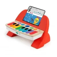 Jucarie muzicala de lemn Cal’s First Melodies Magic Touch Piano Baby Einstein