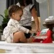 Jucarie muzicala de lemn Cal’s First Melodies Magic Touch Piano Baby Einstein