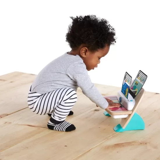 Jucarie muzicala de lemn Pian Hape Magic Baby Einstein Jucarie muzicala de lemn Pian Hape Magic Baby Einstein