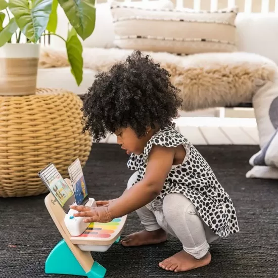 Jucarie muzicala de lemn Pian Hape Magic Baby Einstein Jucarie muzicala de lemn Pian Hape Magic Baby Einstein