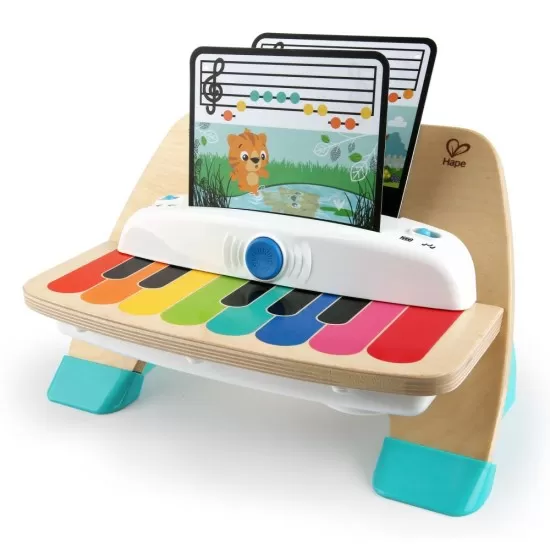 Jucarie muzicala de lemn Pian Hape Magic Baby Einstein Jucarie muzicala de lemn Pian Hape Magic Baby Einstein