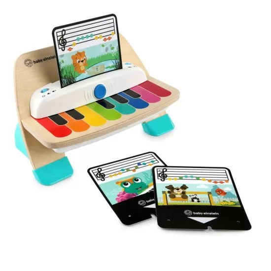 Jucarie muzicala de lemn Pian Hape Magic Baby Einstein Jucarie muzicala de lemn Pian Hape Magic Baby Einstein