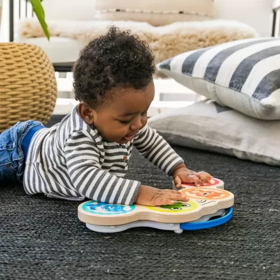 Jucarie muzicala de lemn Hape Magic Touch Drum Baby Einstein Jucarie muzicala de lemn Hape Magic Touch Drum Baby Einstein