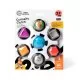 Jucarie senzoriala Curiosity Clutch Twist & Pop Rattle Teether Baby Einstein