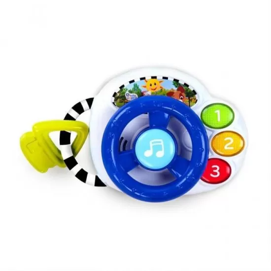Jucarie volan muzical cu lumini Driving Tunes Baby Einstein Jucarie volan muzical cu lumini Driving Tunes Baby Einstein