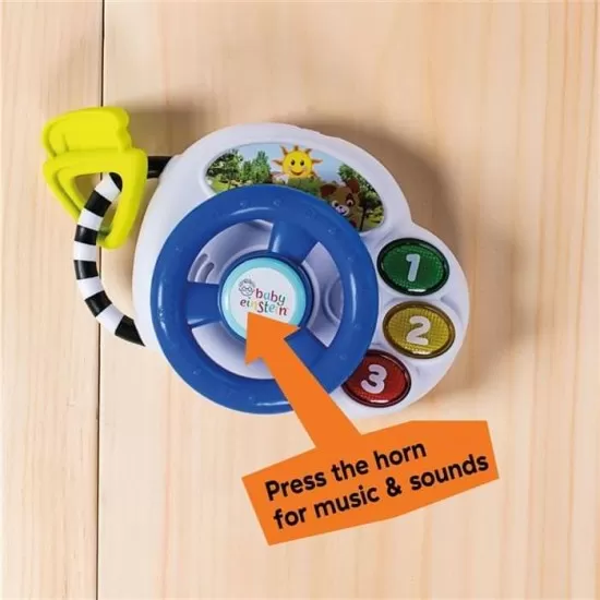 Jucarie volan muzical cu lumini Driving Tunes Baby Einstein Jucarie volan muzical cu lumini Driving Tunes Baby Einstein