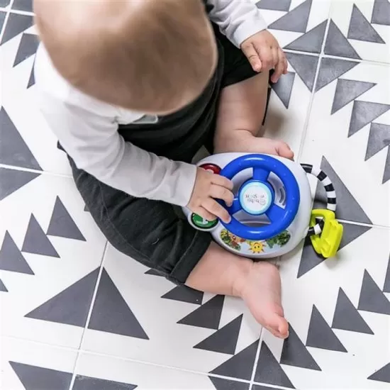Jucarie volan muzical cu lumini Driving Tunes Baby Einstein Jucarie volan muzical cu lumini Driving Tunes Baby Einstein