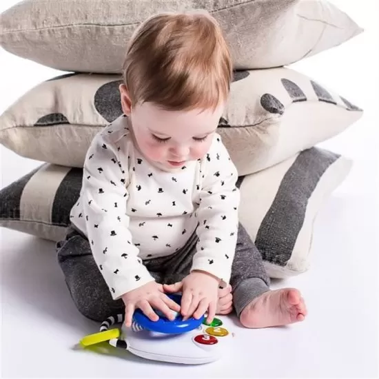 Jucarie volan muzical cu lumini Driving Tunes Baby Einstein Jucarie volan muzical cu lumini Driving Tunes Baby Einstein