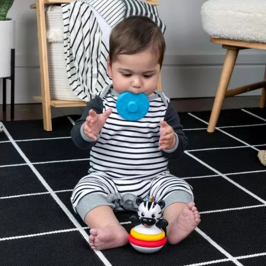 Jucarie zornaitoare si dentitie Zen, fara BPA, Baby Einstein Jucarie zornaitoare si dentitie Zen, fara BPA, Baby Einstein