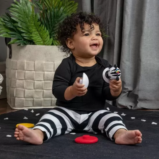 Jucarie zornaitoare si dentitie Zen, fara BPA, Baby Einstein Jucarie zornaitoare si dentitie Zen, fara BPA, Baby Einstein