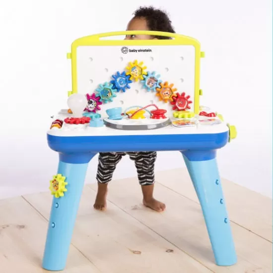 Masuta de activitati Curiosity Table Baby Einstein Masuta de activitati Curiosity Table Baby Einstein