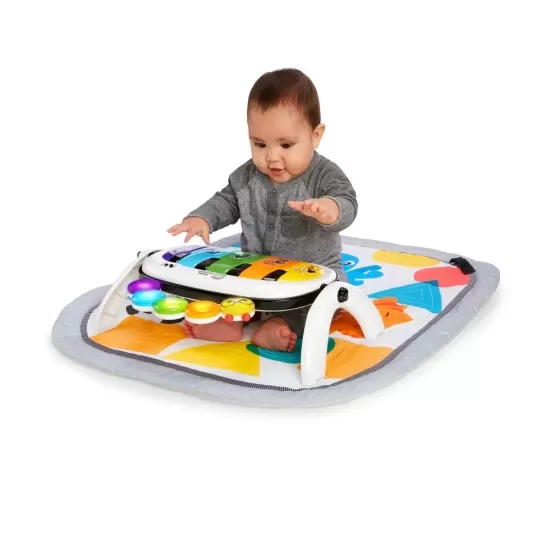 Salteluta de joaca 4 in 1 Kickin Tunes Baby Einstein Salteluta de joaca 4 in 1 Kickin Tunes Baby Einstein