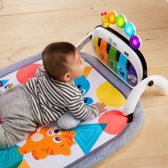 Salteluta de joaca 4 in 1 Kickin Tunes Baby Einstein Salteluta de joaca 4 in 1 Kickin Tunes Baby Einstein