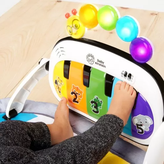 Salteluta de joaca 4 in 1 Kickin Tunes Baby Einstein Salteluta de joaca 4 in 1 Kickin Tunes Baby Einstein