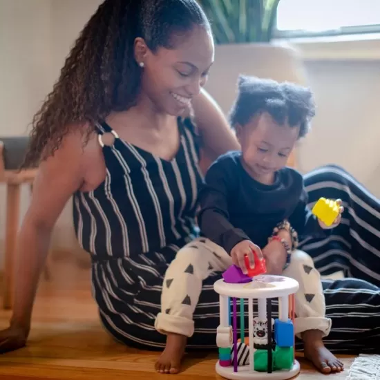 Set de jucarii senzoriale Zen & Cal's Playground Baby Einstein